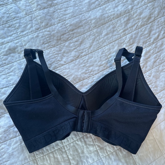 Kindred Bravely Signature Sublime Contour Maternity & Nursing Bra Black Medium - Picture 2 of 7